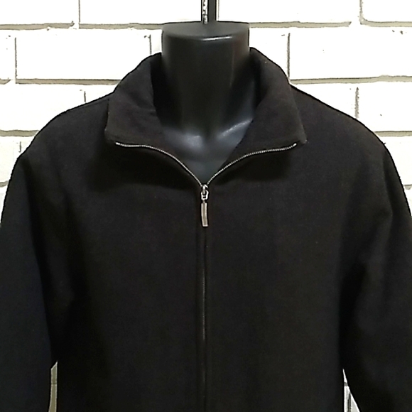Apt 9 Men's Dark Gray Wool Blend Winter Coat. Size Small - Picture 2 of 10